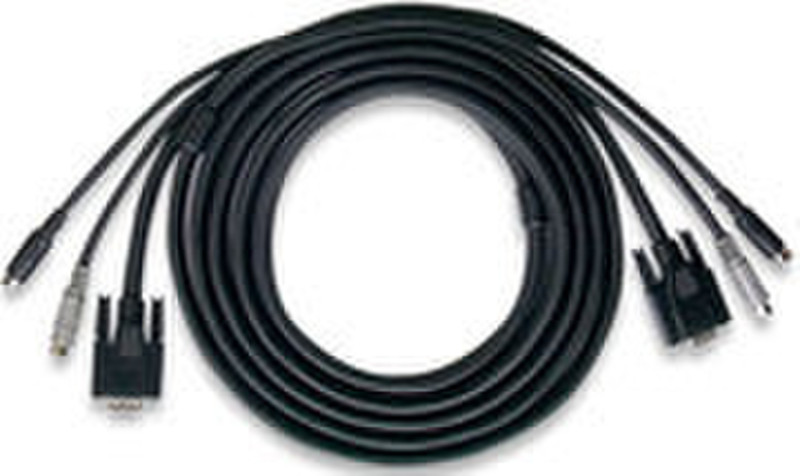 Intellinet 205016 3m Black KVM cable