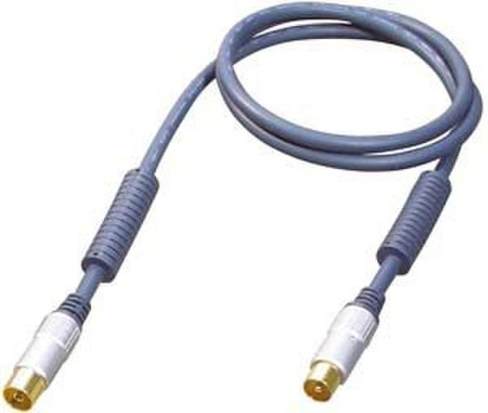 GR-Kabel PB-492 1м Серый коаксиальный кабель