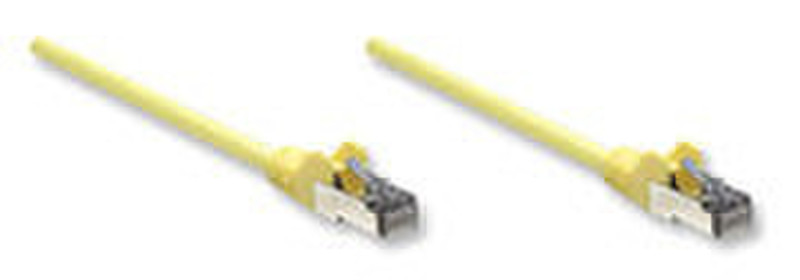 Intellinet 344210 2м Желтый сетевой кабель