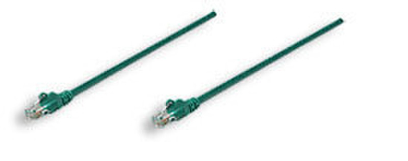 Intellinet 344340 3м Зеленый сетевой кабель