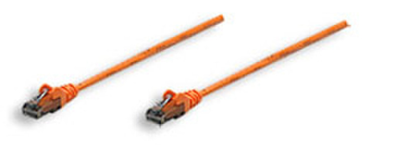 Intellinet 344661 7.5м Оранжевый сетевой кабель