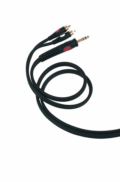 Die-Hard DH530LU5 5m 6.35mm 2 x RCA Black audio cable