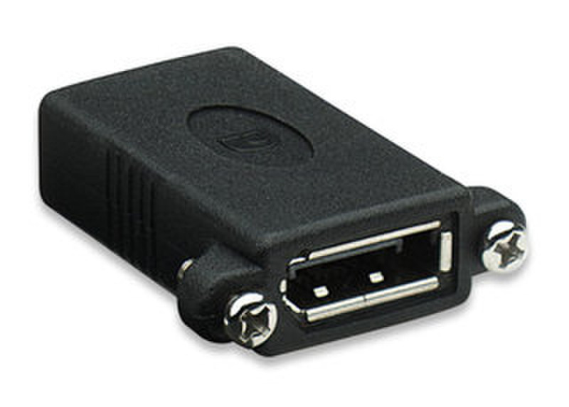 Manhattan 308298 DP DP Black cable interface/gender adapter