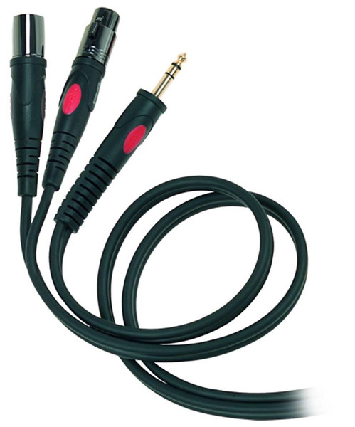 Die-Hard DH570 1.8m 6.35mm XLR (3-pin) Black audio cable
