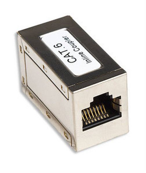 Intellinet 505130 8P8C 8P8C Cеребряный кабельный разъем/переходник