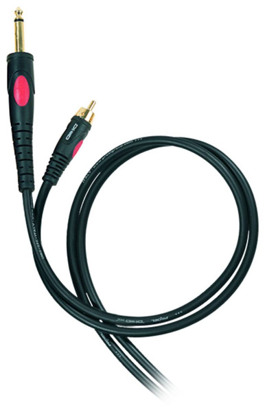 Die-Hard DH575 1.8m 6.35mm RCA Black audio cable