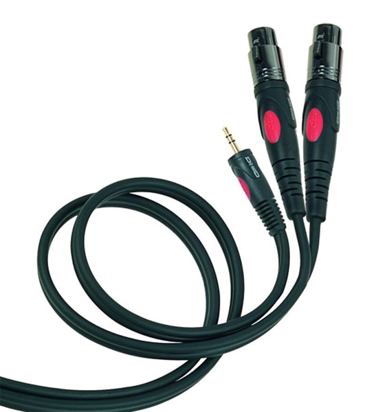 Die-Hard DH595 1.8m 3.5mm XLR (3-pin) Schwarz Audio-Kabel