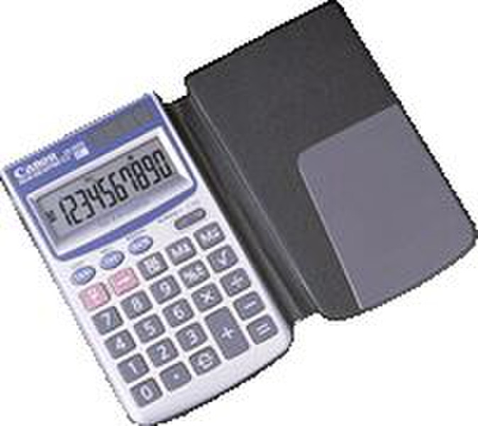 Canon LS-153TS 10-digits handheld calculator Pocket Basic calculator Silver