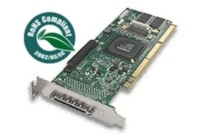 Adaptec 2130SLP PCI-Express RAID PCI Schnittstellenkarte/Adapter