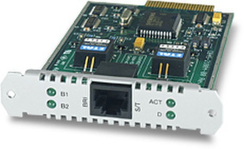 Allied Telesis Basic Rate ISDN (S) Port Interface Card интерфейсная карта/адаптер