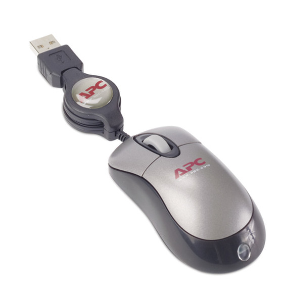 APC OPTICAL TRAVEL MOUSE, INTERNATIONAL USB Optisch Maus