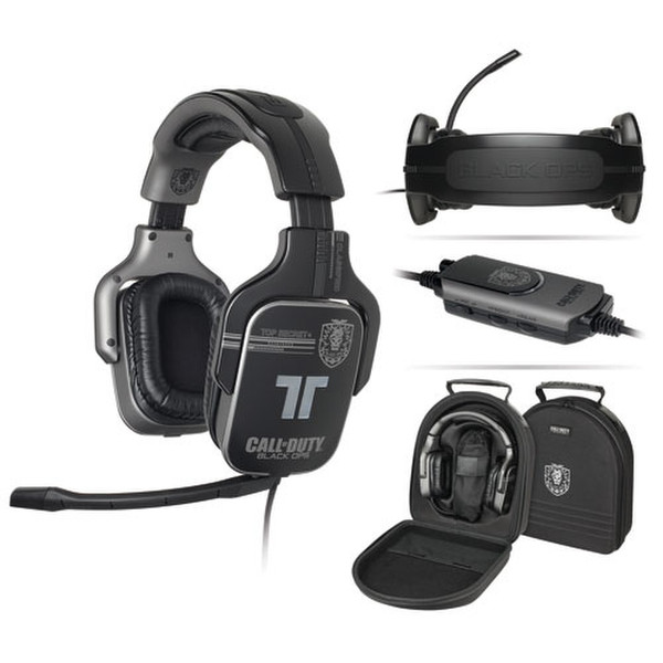 Mad Catz Call of Duty: Black Ops Dolby Digital True 5.1 ProGaming Headset Binaural Head-band Black headset