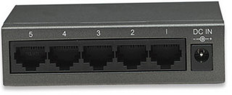 Intellinet 5-Port Fast Ethernet Office Switch ungemanaged Schwarz