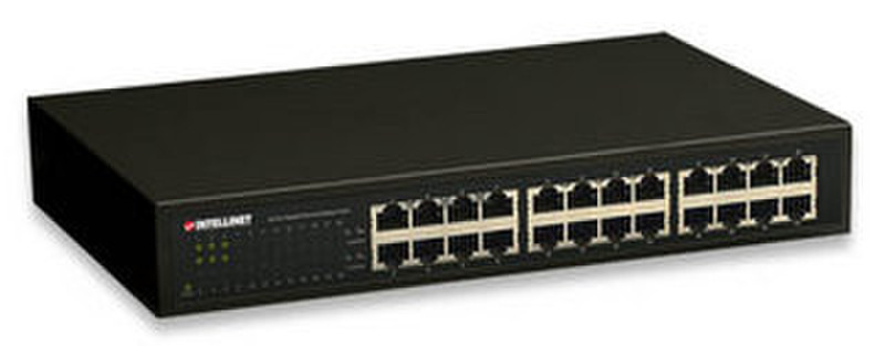Intellinet 24-Port Gigabit Ethernet Desktop Switch Неуправляемый