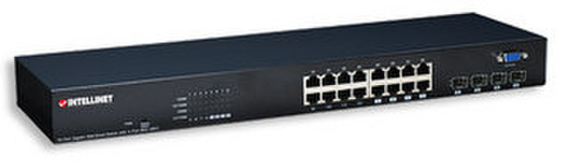 Intellinet Gigabit Ethernet Rackmount Managed Switch Managed