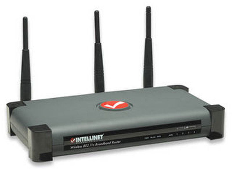Intellinet Wireless Broadband Router Schnelles Ethernet Grau