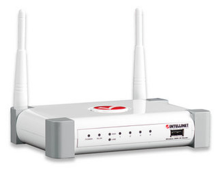 Intellinet 524681 Schnelles Ethernet Weiß WLAN-Router