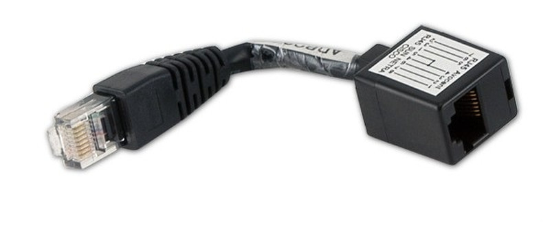 Avocent RJ-45 - RJ-45 Sun/Cisco crossover Black networking cable