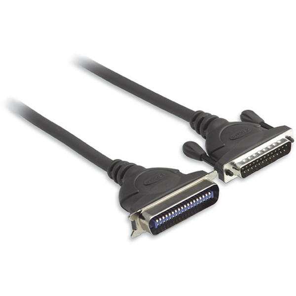 Belkin Pro Series Non IEEE Compatible Parallel Printer Cable, 1.8m 1.8м Черный кабель для принтера