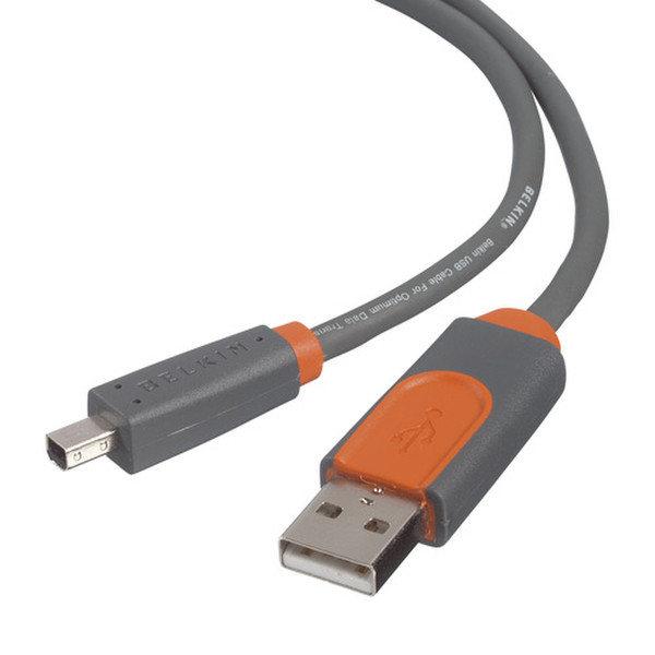 Belkin Pro Series 4-Pin USB 2.0 mini-B Cable - 1.8m 1.8м кабель USB