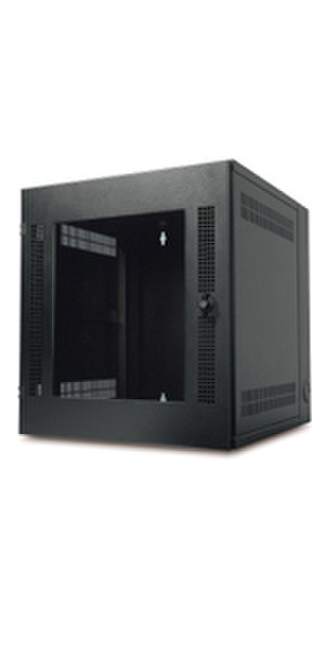 APC NetShelter WX Wall-Mount Enclosure 13U Glass Door Black Отдельностоящий Черный стойка