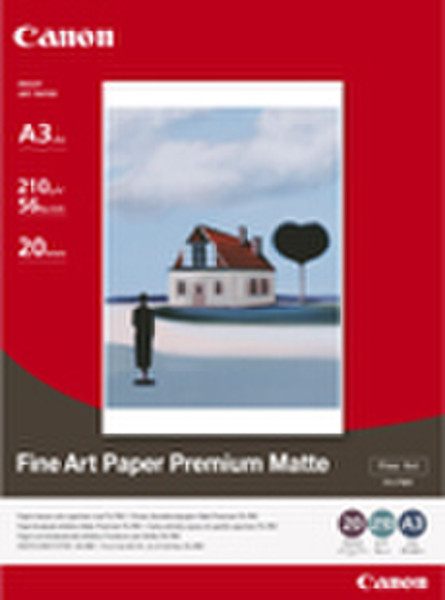 Canon FA-PM1 Fine Art Paper Premium Matte - A3 inkjet paper