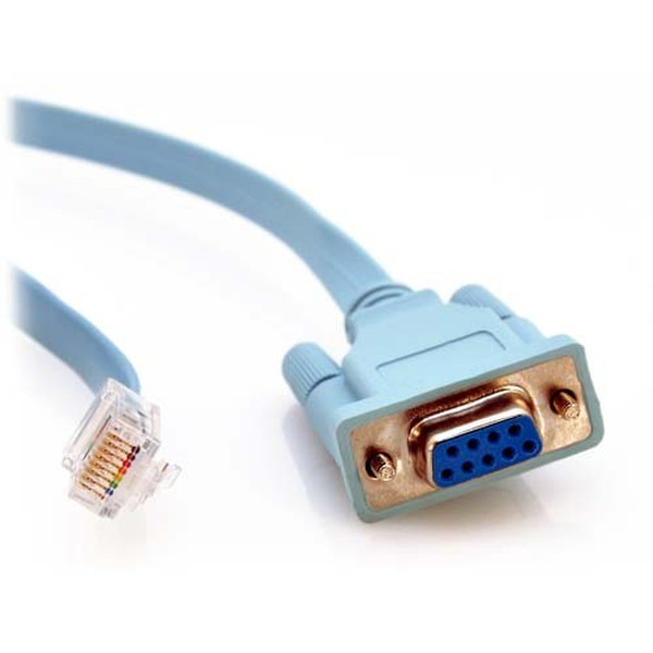 Cisco Console Cable for 1130AG, 1200, 1230AG Platform RJ-45 DB9 кабельный разъем/переходник