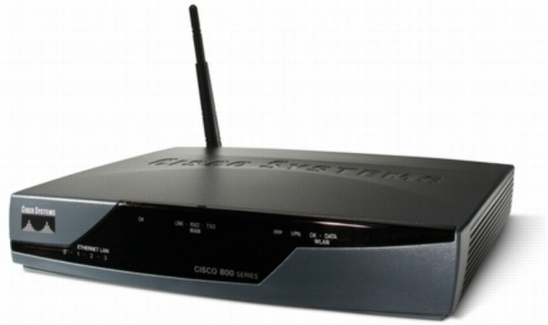 Cisco 851 Schnelles Ethernet WLAN-Router