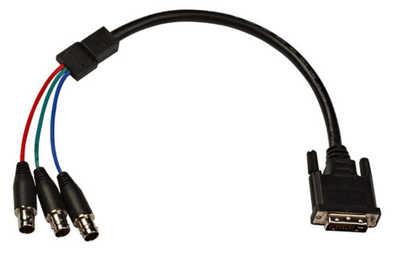 Vertiv DVI-BNC3 DVI 3x BNC Schwarz Kabelschnittstellen-/adapter