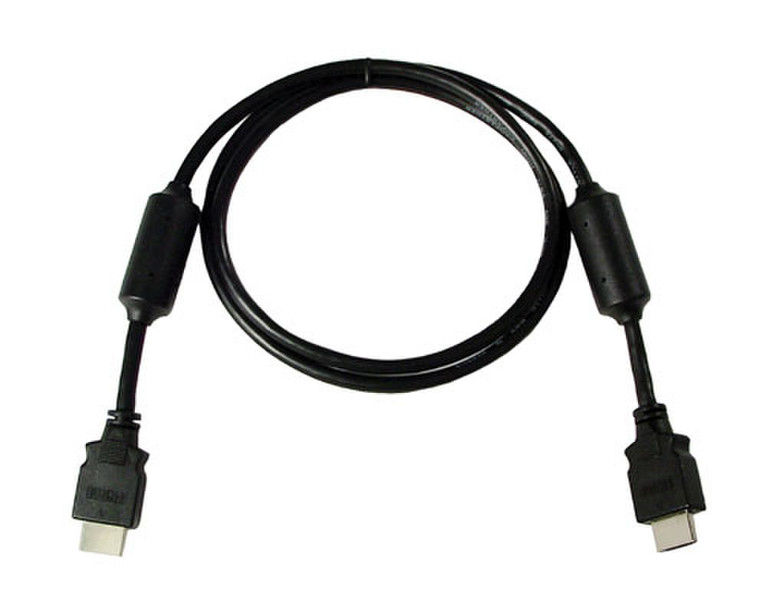 Vertiv HDMI-1M 1m HDMI HDMI Schwarz HDMI-Kabel