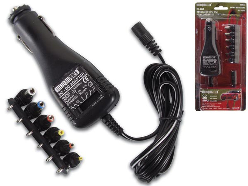 Velleman In-Car Power Adapter Black