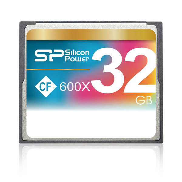 Silicon Power 32GB 600x CF Card 32ГБ CompactFlash карта памяти