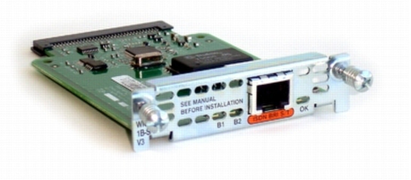 Cisco 1-Port 10/100 Ethernet with 2 WAN Card Slot Network Module 100Mbit/s networking card