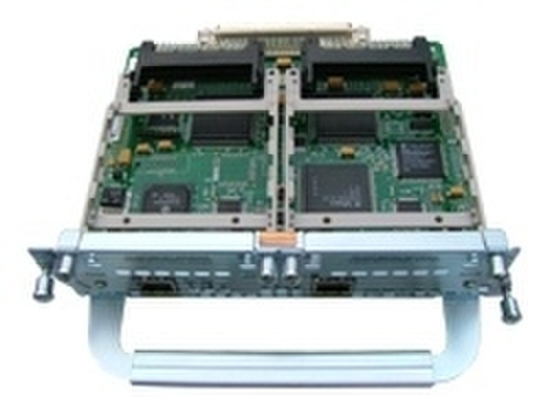 Cisco 2-port 10/100 Ethernet with 2 WAN Card Slot Network Module 100Мбит/с сетевая карта