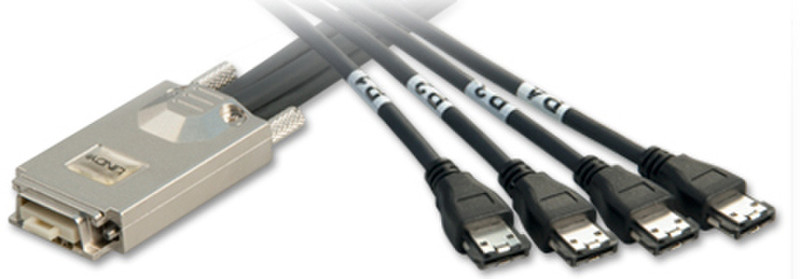Lindy 1m SAS/eSATA II Multilane Cable