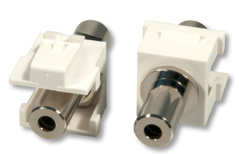 Lindy 60528 3.5mm Silver,White wire connector