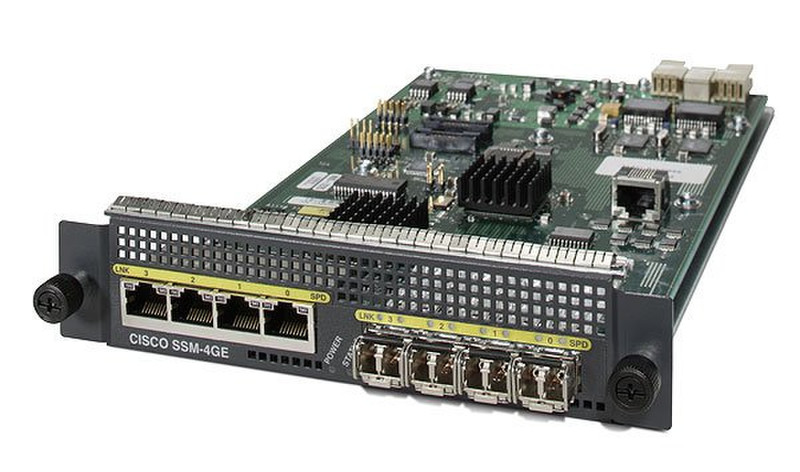 Cisco SSM-4GE= Internal Ethernet/Fiber networking card