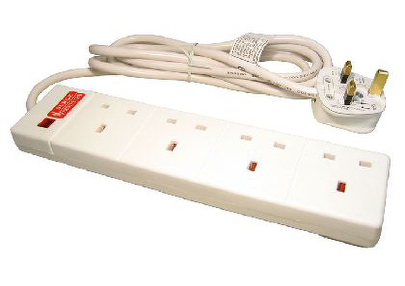 Cables Direct RB-356 Белый кабельный разветвитель и сумматор