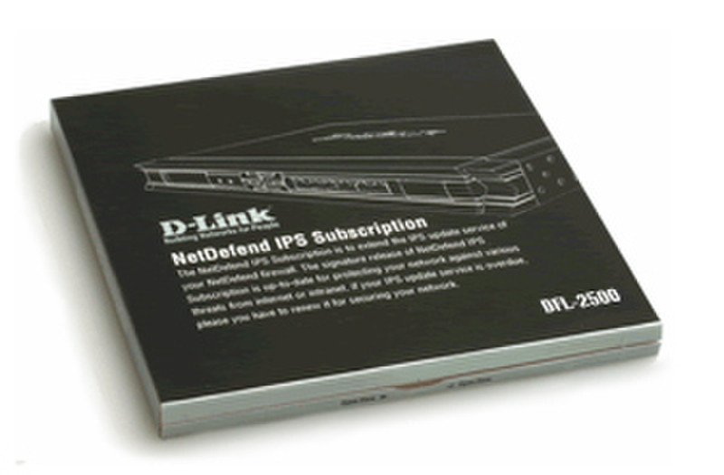 D-Link DFL2500IPS12 Software-Lizenz/-Upgrade