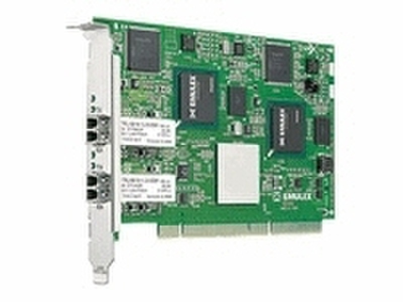 Emulex Dual Channel 2Gb/s Dual Fibre Channel PCI-X HBA LP9802DC-E 2000Мбит/с сетевая карта