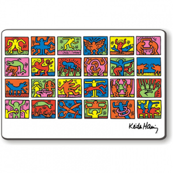 Eminent Keith Haring Mouse Pad Разноцветный
