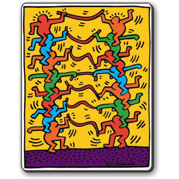 Eminent Keith Haring Mouse Pad Разноцветный