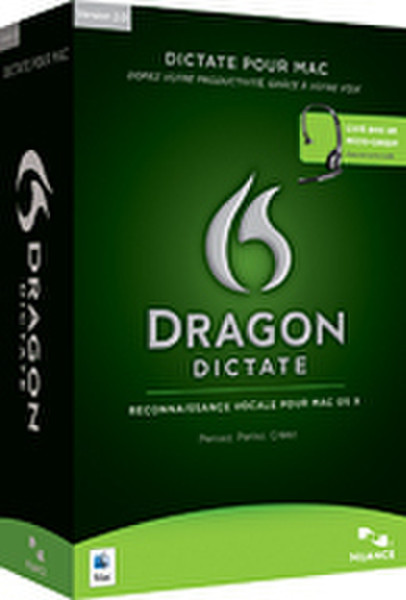 Nuance Dragon NaturallySpeaking Dictate 2.0