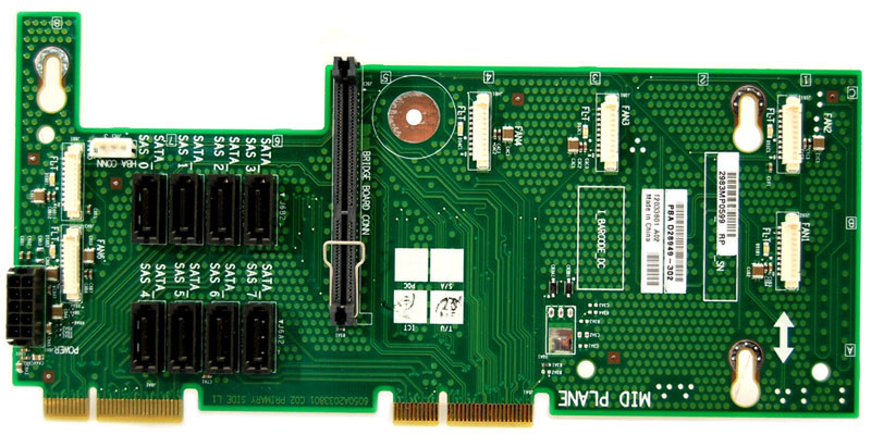 Intel Integrated RAID 2U Midplane1 3Гбит/с RAID контроллер