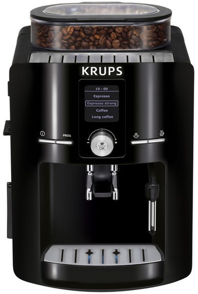 Krups EA8250 Espresso machine 1.8л Черный кофеварка