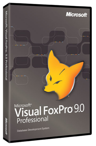 Microsoft Visual FoxPro Professional Edition - ( v. 9.0 ) - complete package - 1 user - EDU - CD - Win - English