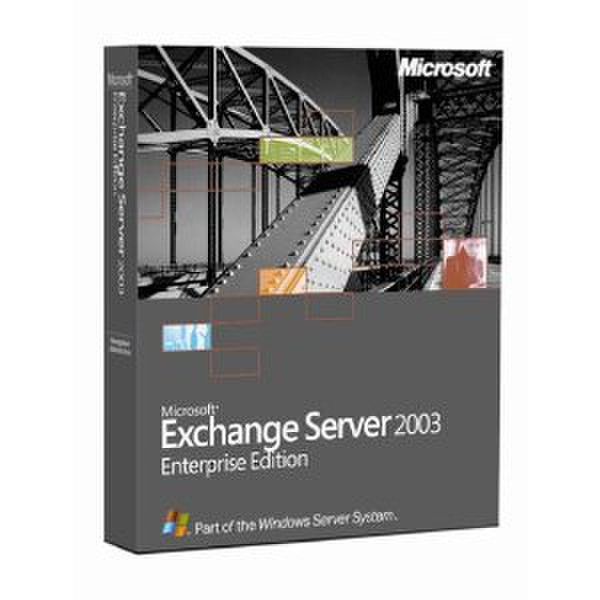 Microsoft Exchange Server Enterprise 2003, MVL, CD, SWE