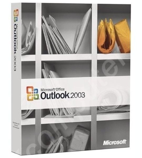 Microsoft Outlook 2003 for Exchange, Disk-Kit, Win32, SE почтовая программа