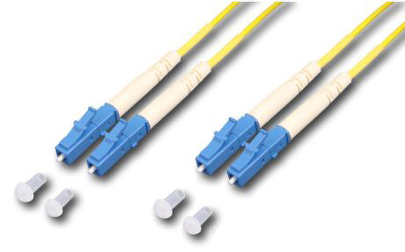Triotronik LDP-09 LC-LC 1.0 1m Yellow fiber optic cable