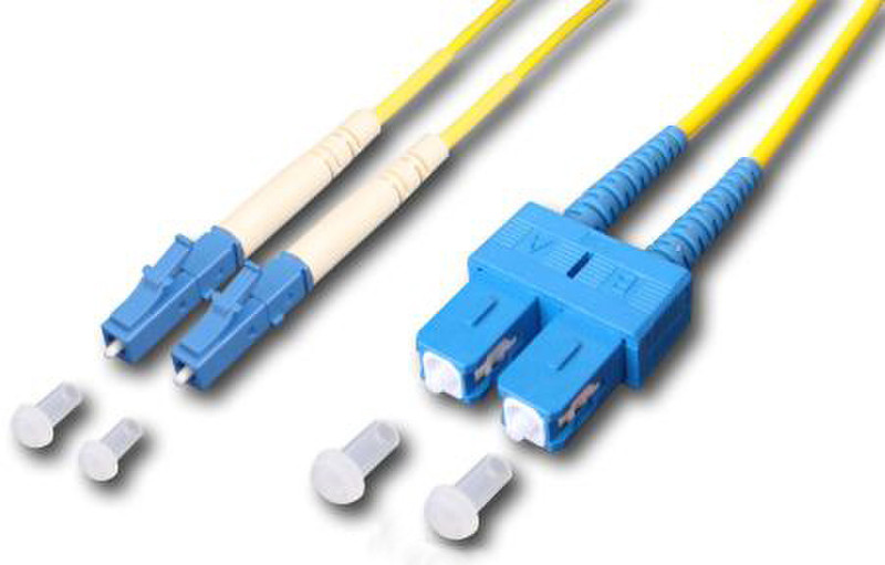 Triotronik LDP-09 LC-SC 1.0 1m Yellow fiber optic cable